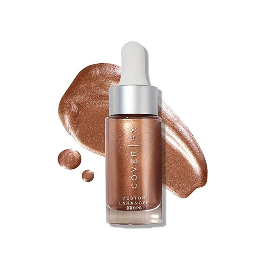 COVER FX Custom Enhancer Drops - Candlelight: Classic Liquid Highlighter 15mL