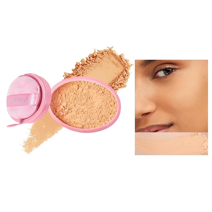 Loose Face Powder Setting Powder Makeup 0. (V06)With Powder Puff 67oz