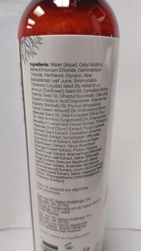 Cibu Leave-In Spray Cream for Curls, Coils & Waves - Moisturizes & Strengthens with Improved Texture | Revitalizes & Activates Frizz-Free, Smooth, Shiny Hair 8oz