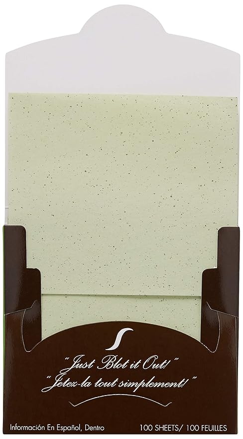 Sorme' Treatment Cosmetics Blotting Paper, Green Tea, 0.. 5 oz