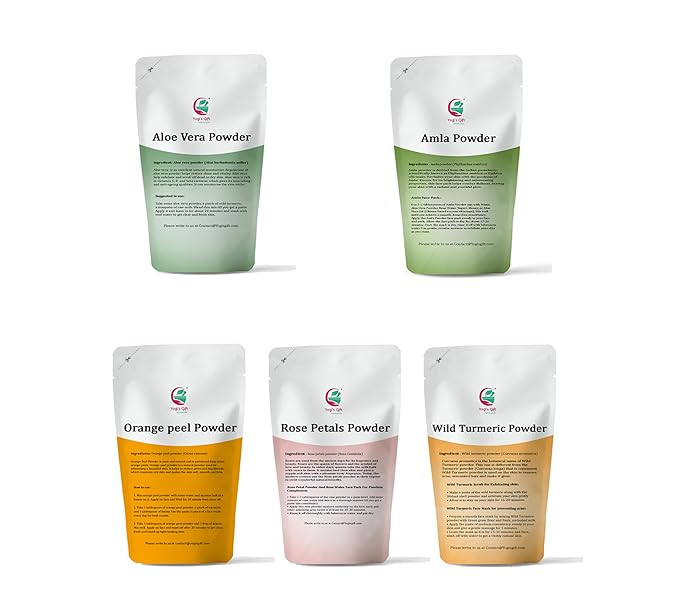 Herbal Skin Care Set | 5 powders in 100g