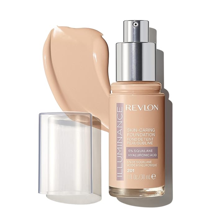 Revlon Illuminance Skin-Caring Liquid Foundation, Hyaluronic Acid, Hydrating of 1)