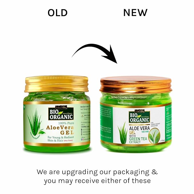 INDUS VALLEY Non-Toxic Aloe Vera Gel for Acne, Scars, Glowing & Radiant Skin Treatment (175 ml)