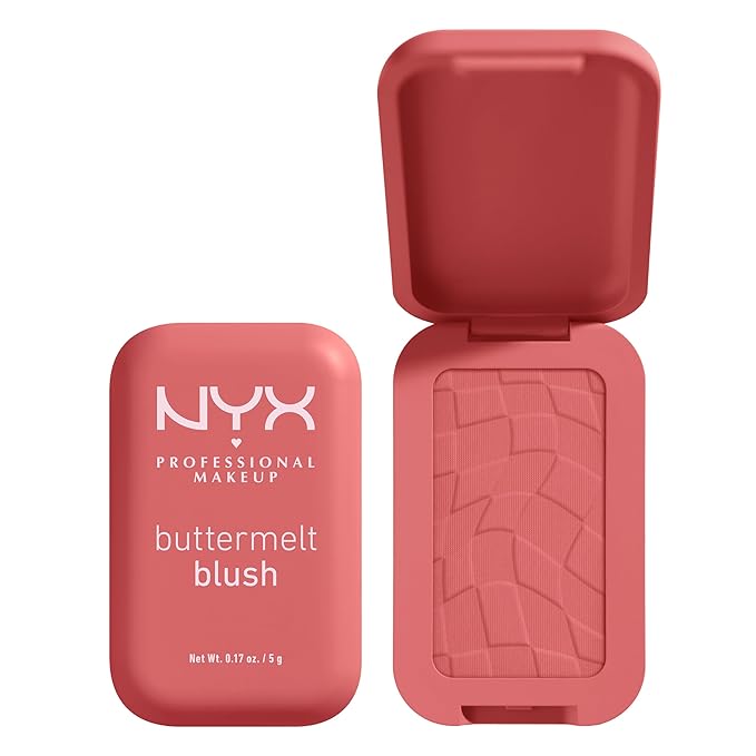 NYX PROFESSIONAL MAKEUP Buttermelt Powder Blush, Fade and Feeling Butta