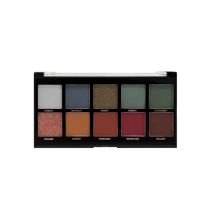 Profusion Cosmetics 10 Shade Eyeshadow Palette - High