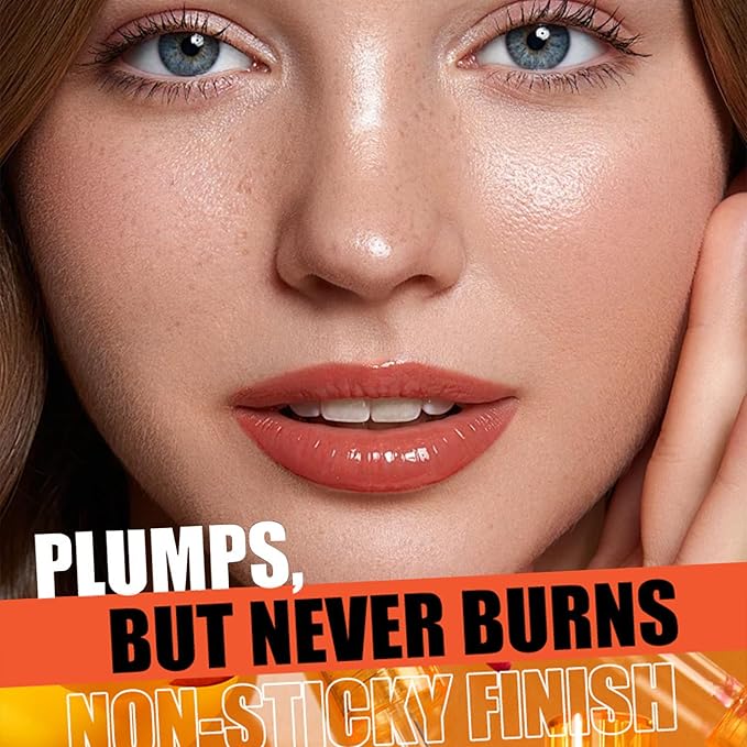 Hydrating Lip Oil,Duck Lip Plumper Gloss,Fat Lip Oil Hydrating