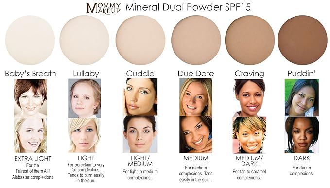 Mineral Dual Powder in Cuddle (Light/Medium) | 4-in-1 45 Oz