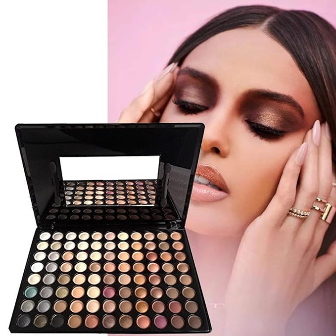 Naked Nude Eyeshadow Palette with Mirror and Eyeshadow