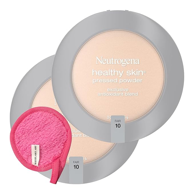 Healthy Skin Pressed Powder Compact | Bundled with