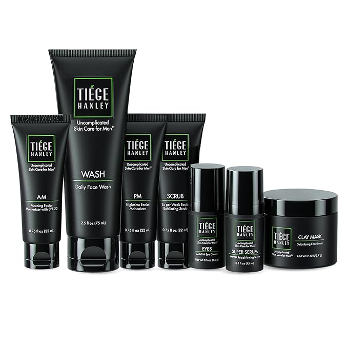 Tiege Hanley Mens Skin Care Set, Revitalization Skin Tiege