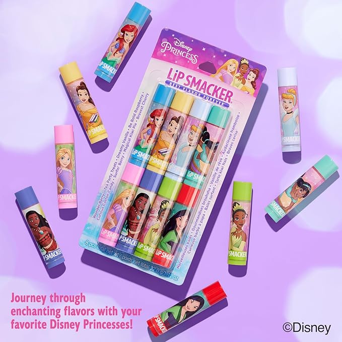 Lip Smacker Disney Princess Flavored Lip Balm Party Lip