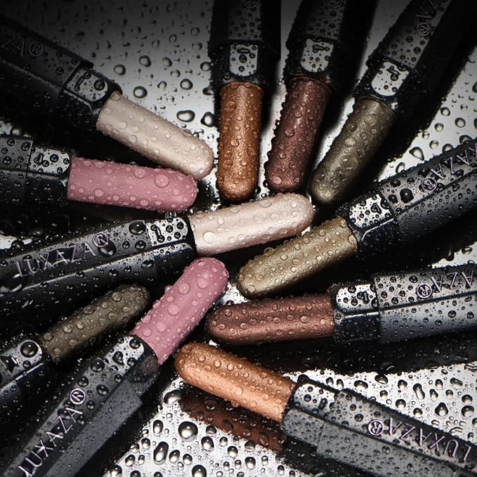 Neutral eyeshadow stick makeup set,