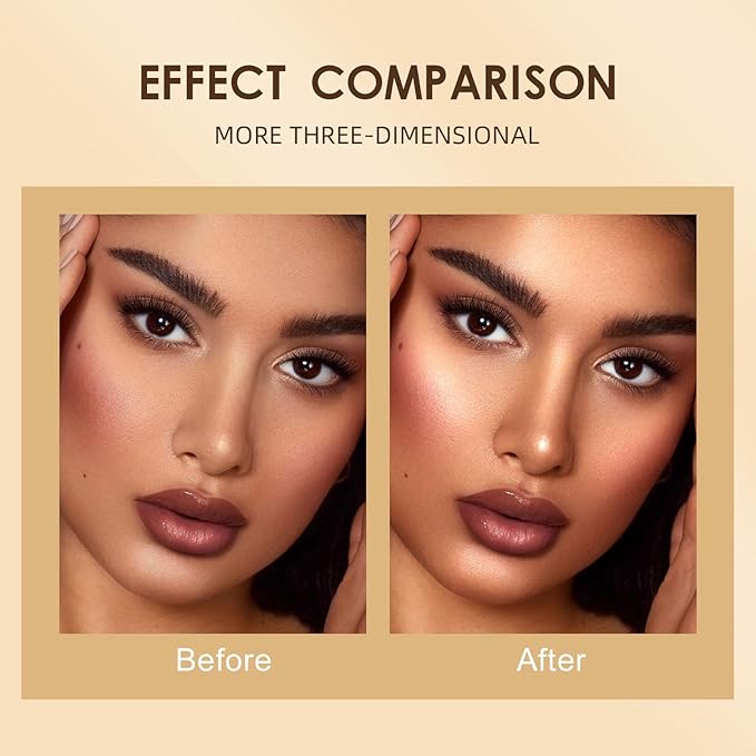 Contour Stick, Face Concealer Stick, Bronzer Facial Repair Cream(04 Contour)