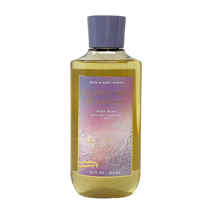 Bath & Body Works - Snowflakes & Cashmere - Daily Trio - Gift Set - Shower Gel, Fine Fragrance Mist and Body Lotion – (Packaging Varies)