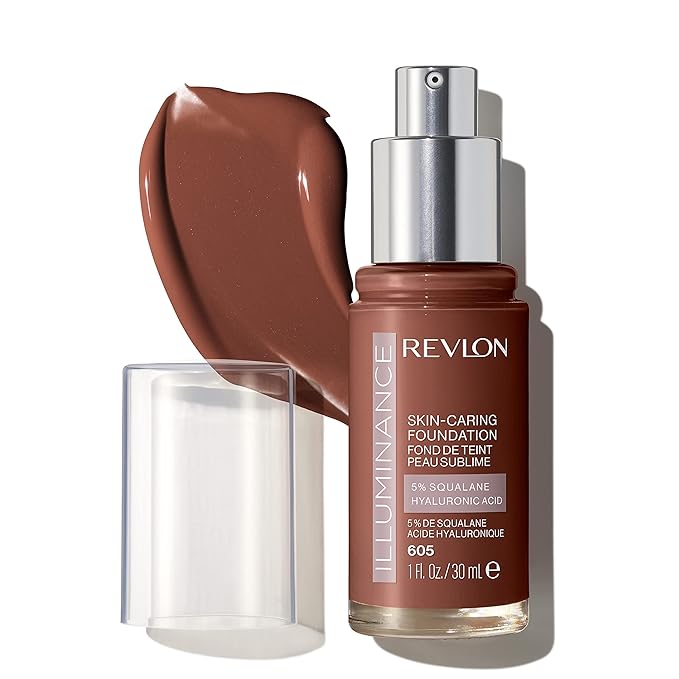 Revlon Illuminance Skin-Caring Liquid Foundation, Hyaluronic Acid, Hydrating of 1)
