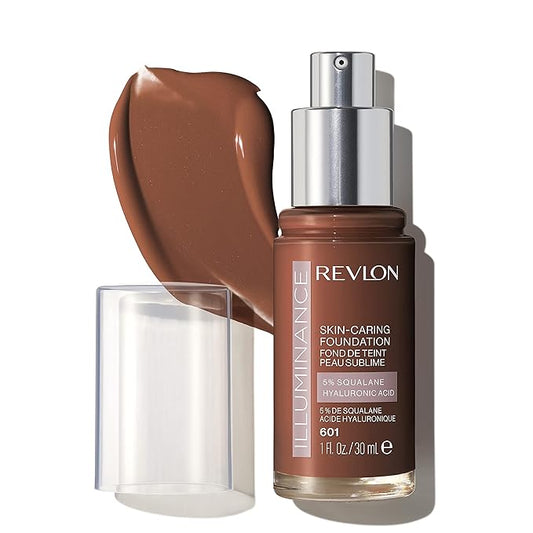 Revlon Illuminance Skin-Caring Liquid Foundation, Hyaluronic Acid, Hydrating of 1)