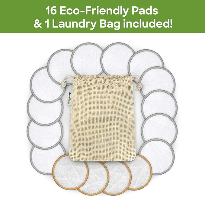 Bambaw reusable makeup remover pads