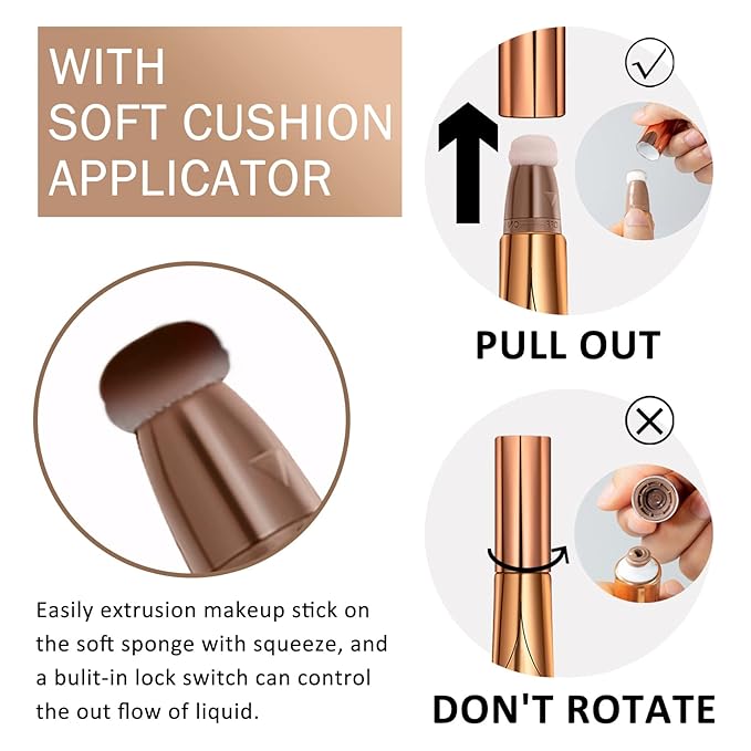 DAGEDA Contour Beauty Women Wand, Liquid Face Concealer 0. (#08) 53oz