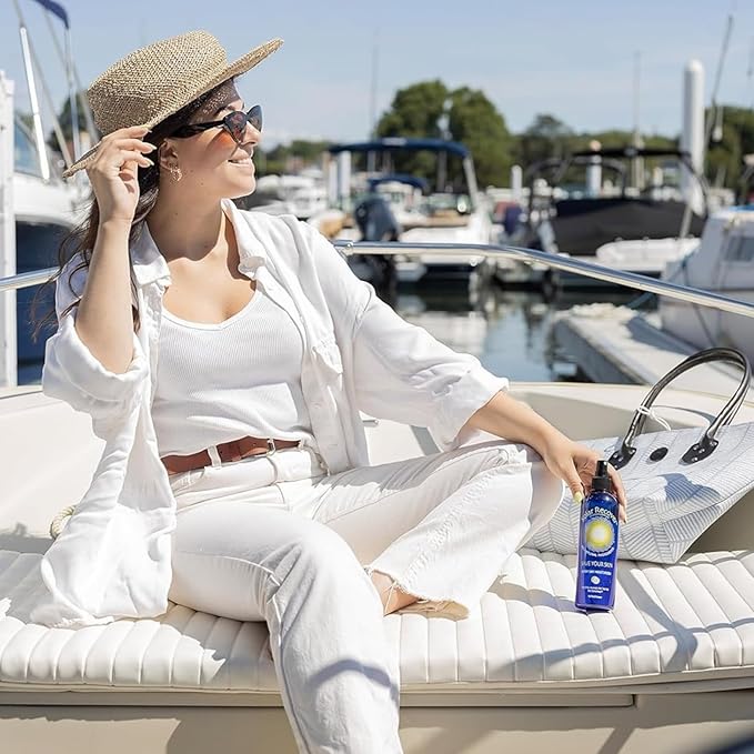 Solar Recover After Sun Moisturizing Spray (12 Ounce) - Hydrating Facial and Body Mist - 2460 Sprays of Sunburn Relief With Vitamin E and Calendula - Lotion Delivered in Water - Made in the USA