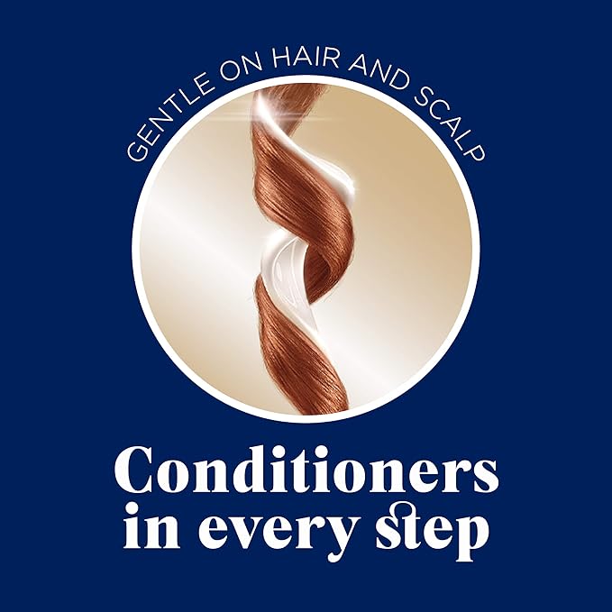 Clairol Nice'n Easy Permanent Hair Dye, 8R Medium Reddish Blonde Hair Color, Pack of 2