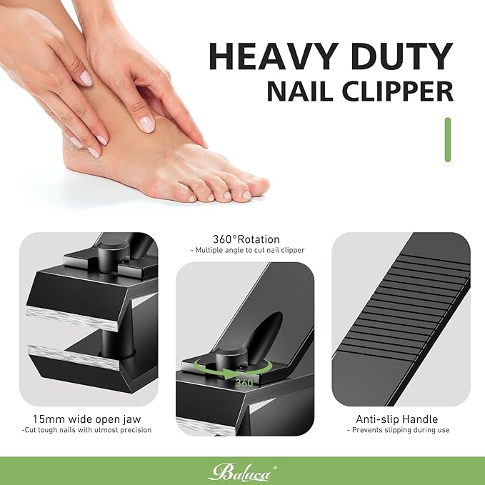 Heavy duty straight blade nail