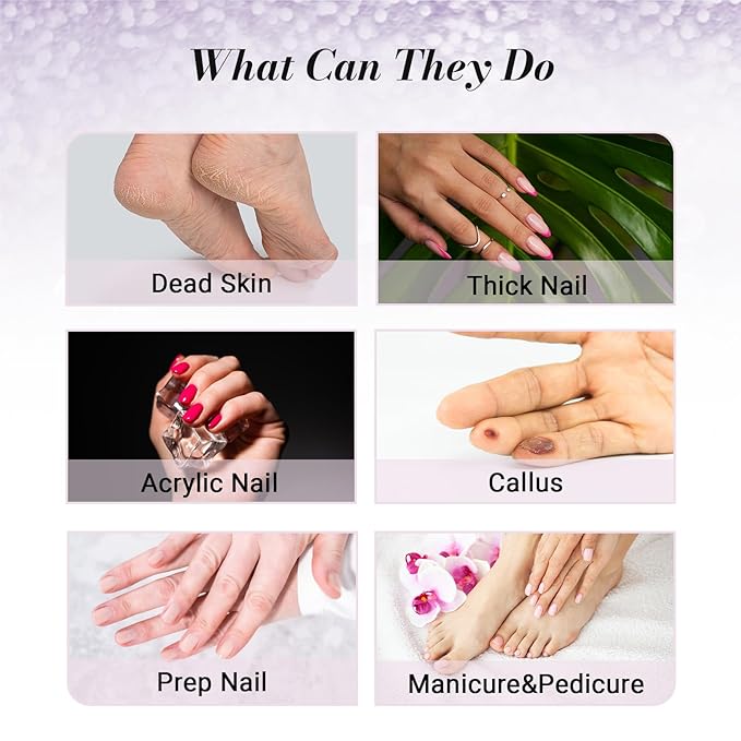 Melodysusie 50 pcs nail drill