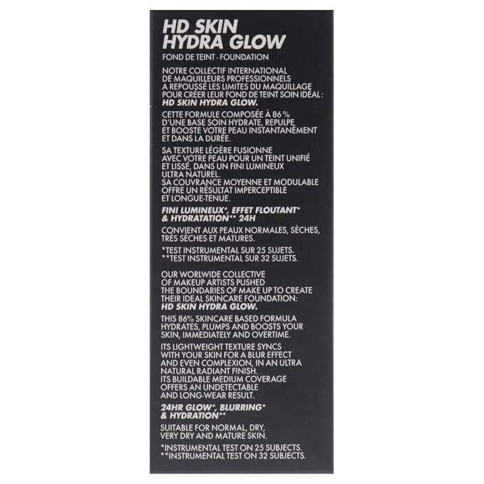 HD Skin Hydra Glow - 1R12 Cool Ivory - Foundation 1 oz