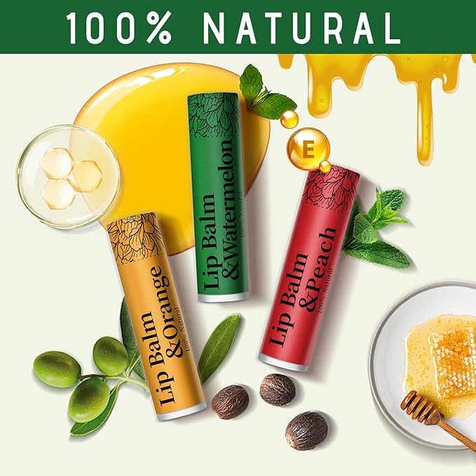 126 Pcs Lip Balm Bulk, 12