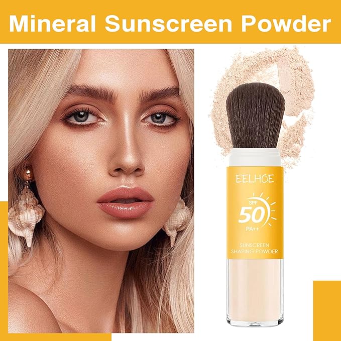 Mineral Sunscreen Setting Powder, SPF 50, Translucent Mineral Skin Types