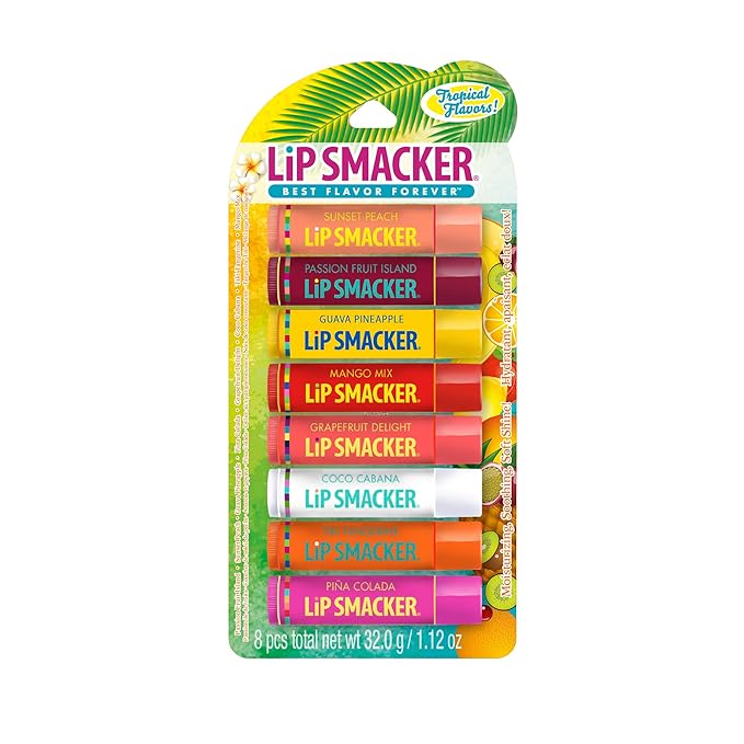 Lip Smacker Flavored Lip Balm Tropic Fever 8 Lip