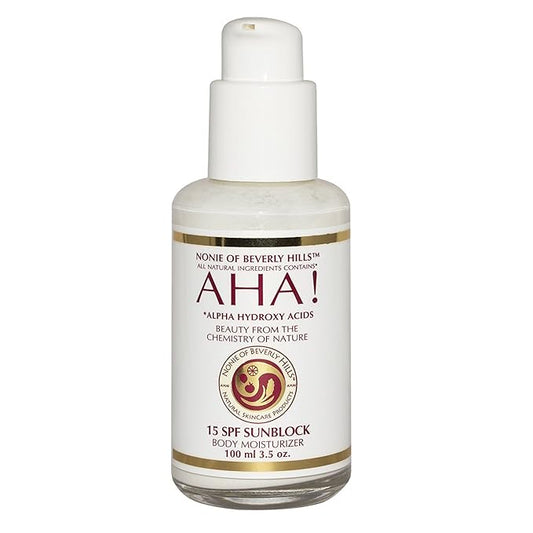 Nonie AHA All-Natural 15 SPF