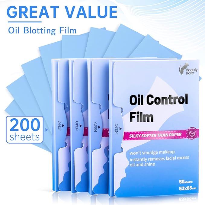 Great Absorbent Oil Blotting Sheets for Face -