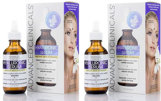 Advanced clinicals hyaluronic acid face