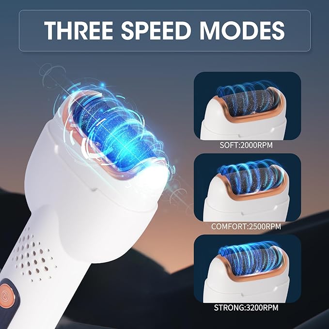 krofaue Electric Callus Remover for