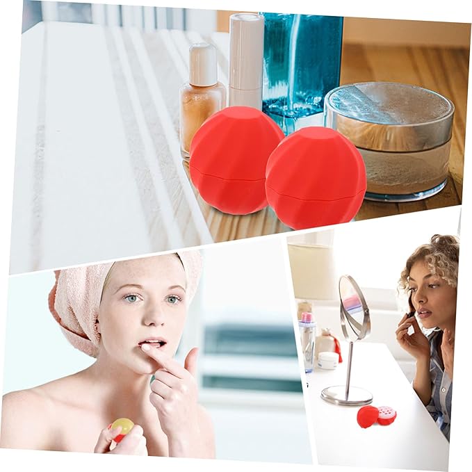 10pcs Box Spherical Lipstick Case Bulk