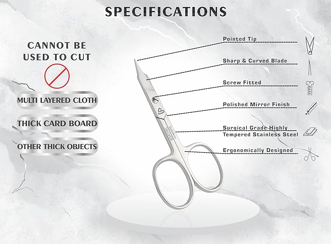 Nail Scissors and Cuticle Scissors