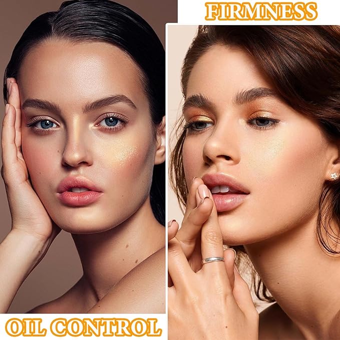 Cream Contour Sticks,Smooth Shimmer Highlighter Makeup Stick,Lightweight Multi for Women(#02)