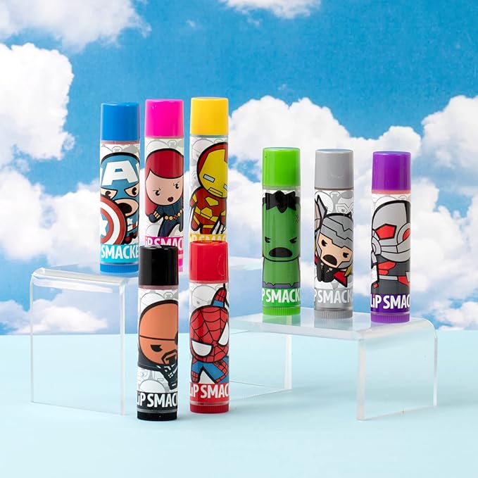 Lip Smacker Marvel Avenger Flavored Lip Balm Party Lip