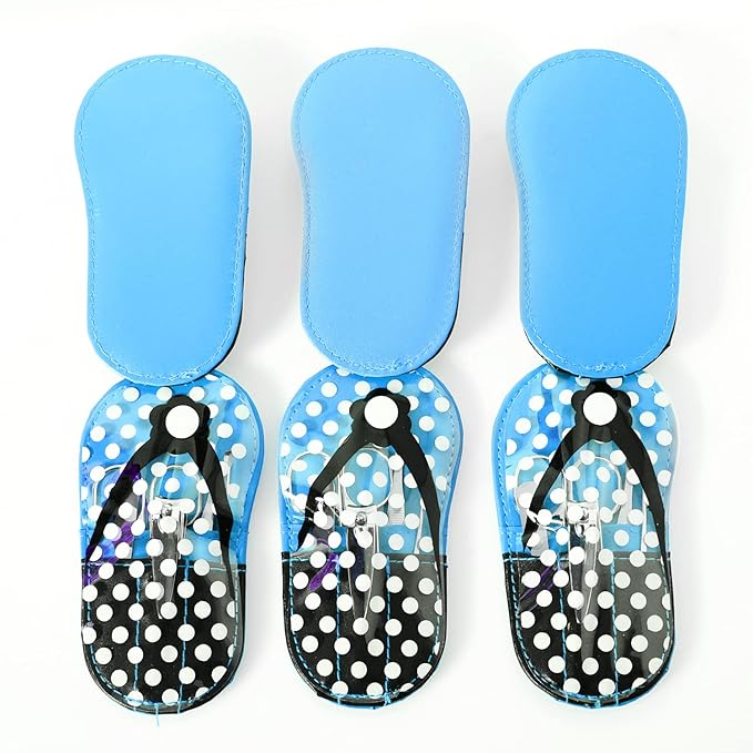 Polka Dot Flip Flop Manicure