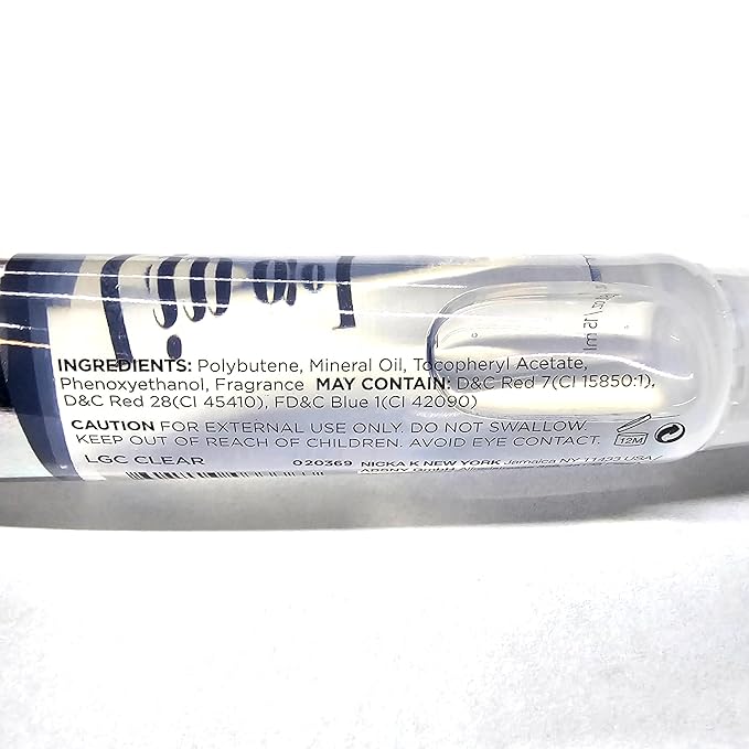 5 Pack Lip Gloss Set of Lip Gels - Clear, Watermelon, Strawberry, Cherry, and Bubble Gum Hydrating Lip Glosses with Vitamin E