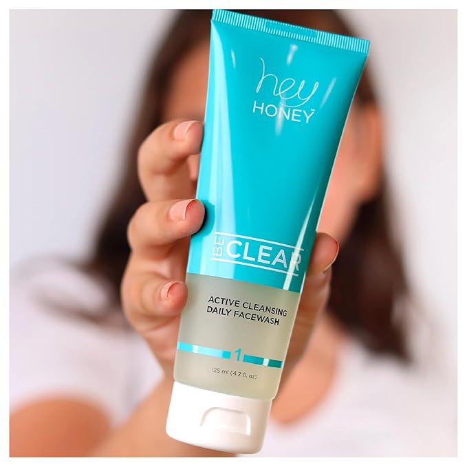 Hey Honey Skincare Be Clear Acne Cleansing