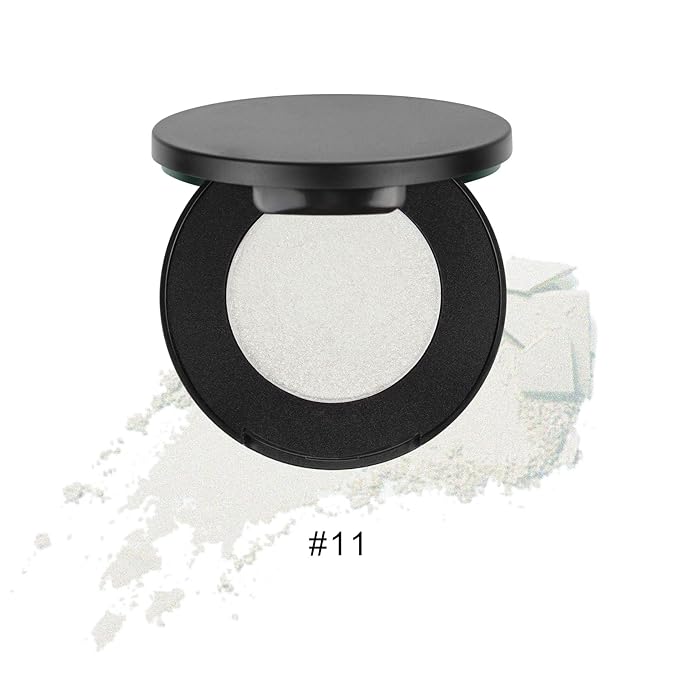 Face Highlighter Powder Palette, Glossy Glitter Illuminator Powder, Highlighter 11