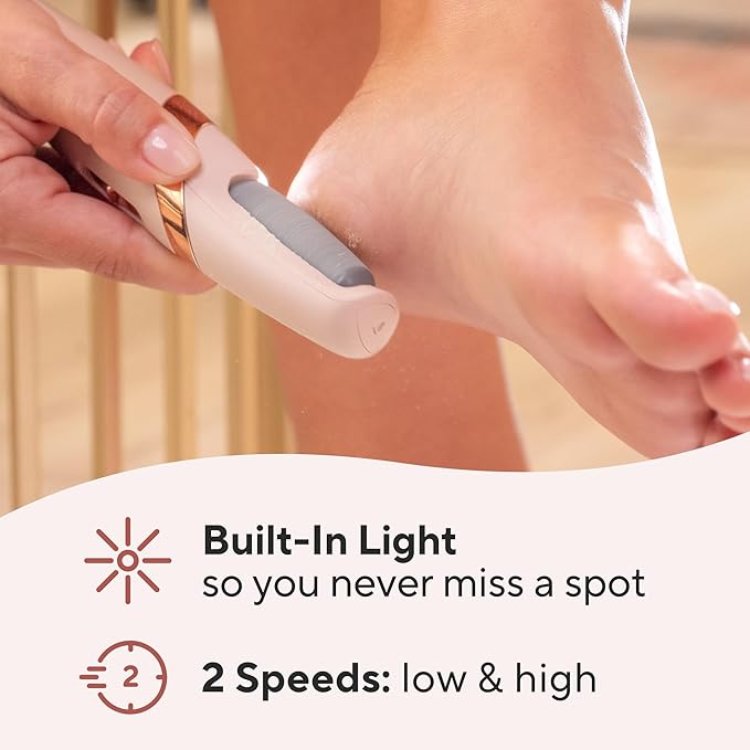 Finishing Touch Flawless Pedi Electronic Tool File and Callus Remover, Pedicure-New Version (Amazon Exclusive)