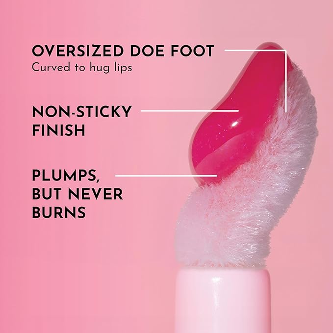 Women's Forget The Filler Lip Plumper Line Gloss, Juicy Watermelon, Pink, 0.11 Fl Oz (Pack of 1)