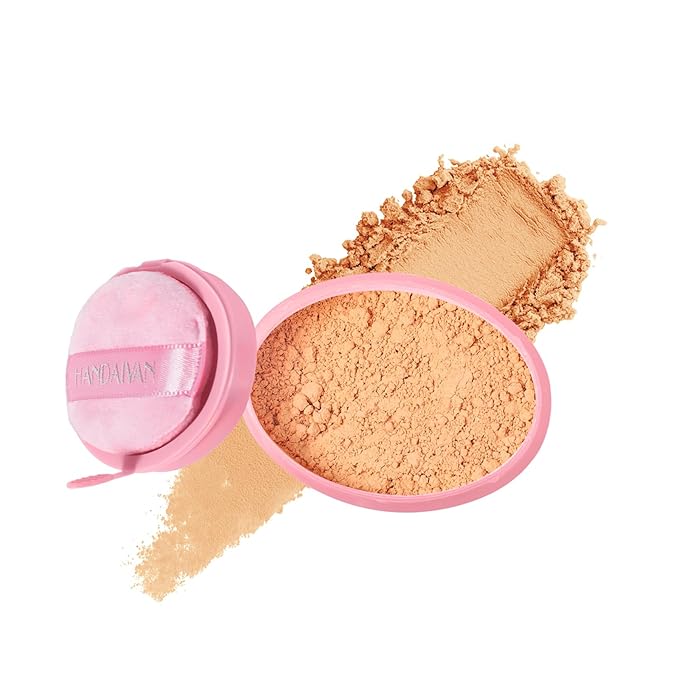 Loose Face Powder Setting Powder Makeup 0. (V06)With Powder Puff 67oz