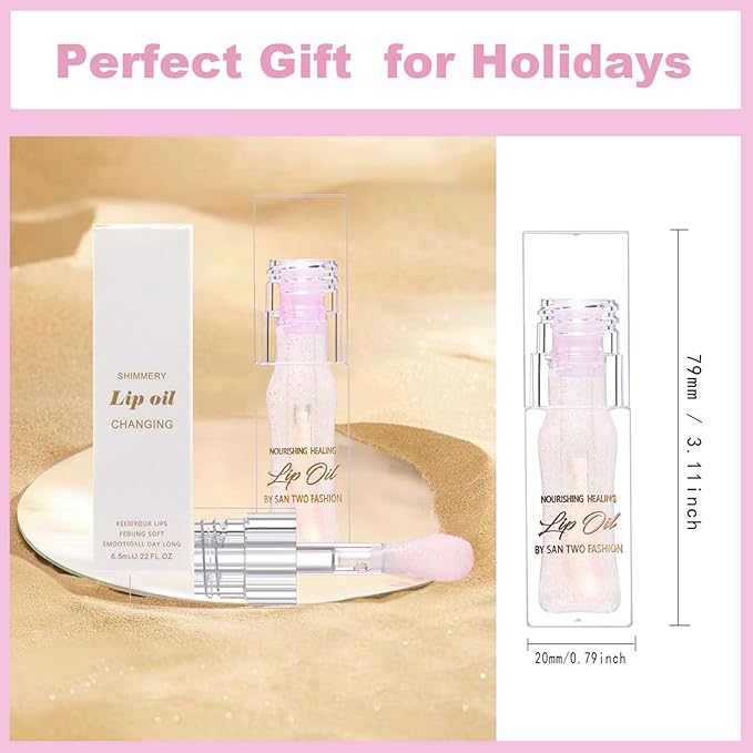 Magic Color Changing Lip Oil, Lip Oil Color Magic