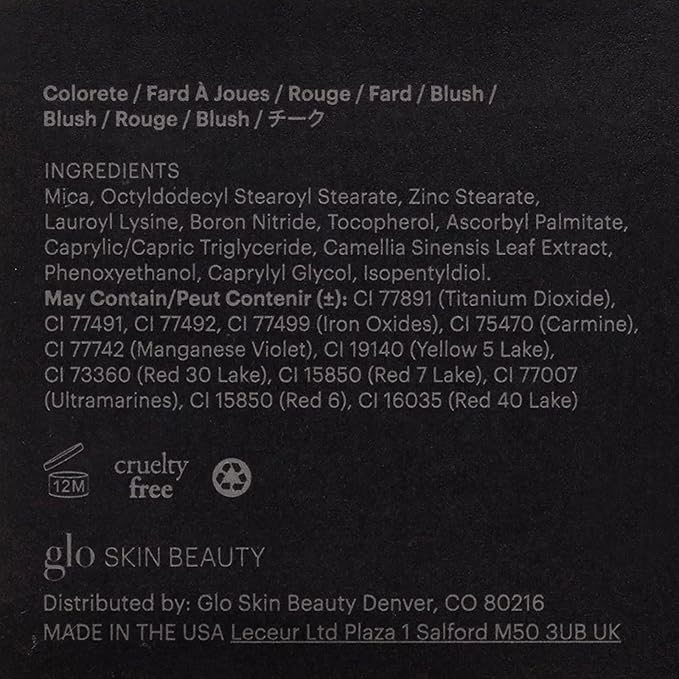 Glo Skin Beauty Blush (Passion) - Pressed Powder Healthy Glow