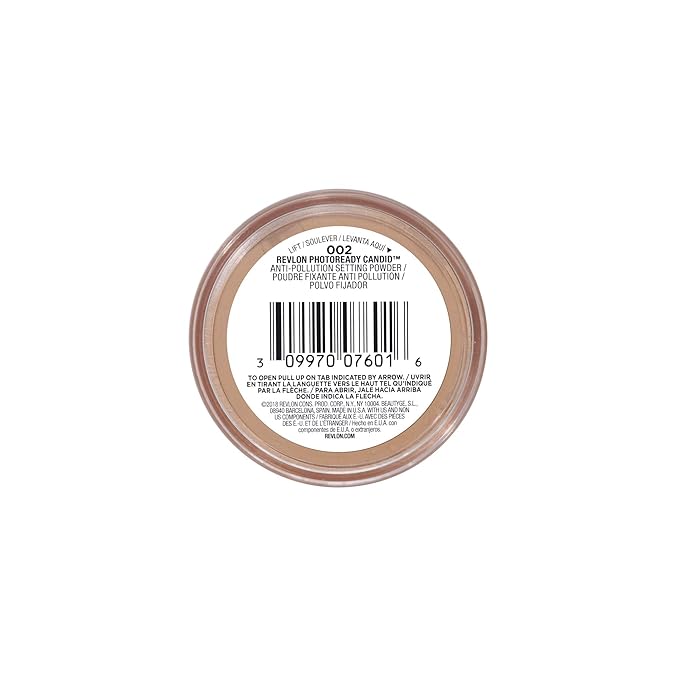 Revlon PhotoReady Candid Setting Powder, with Anti-Pollution, Antiox