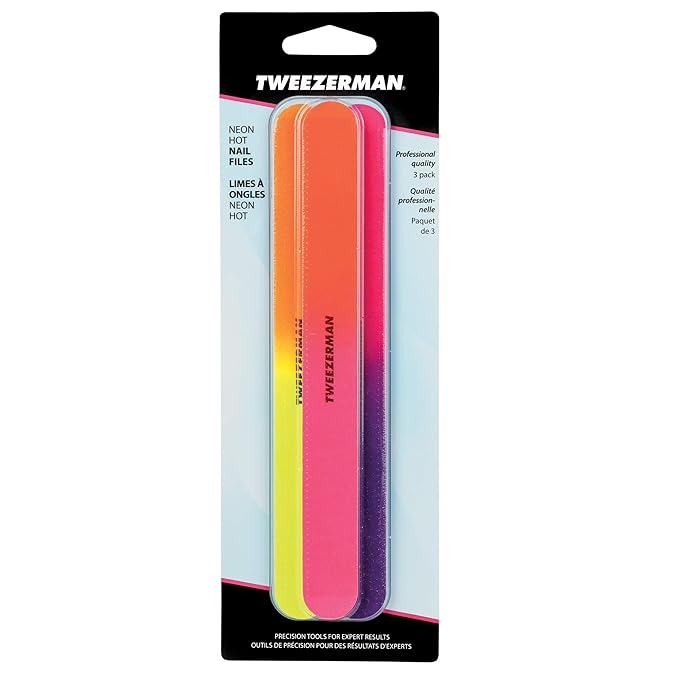 Tweezerman piece neon hot nail