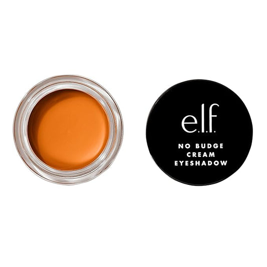e.l.f. No Budge Cream Eyeshadow, 3-in-1 Eyeshadow, Primer & Liner With Crease-Resistant Color & Stay-Put Power, Vegan & Cruelty-Free, Golden Rays